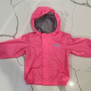 Pink The North Face Tailout Hooded Rain Jacket